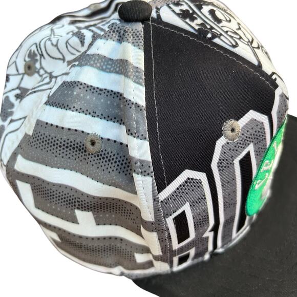 Boston Celtics baseball hat Adidas Lucky Clover patch graphics adjustable - Picture 4 of 11